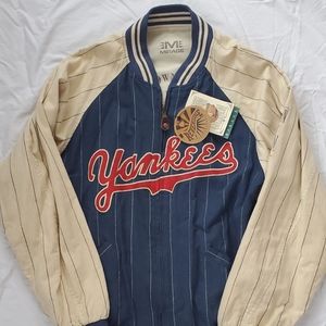 Mens Mirage Cooperstown Collection Yankees jacket